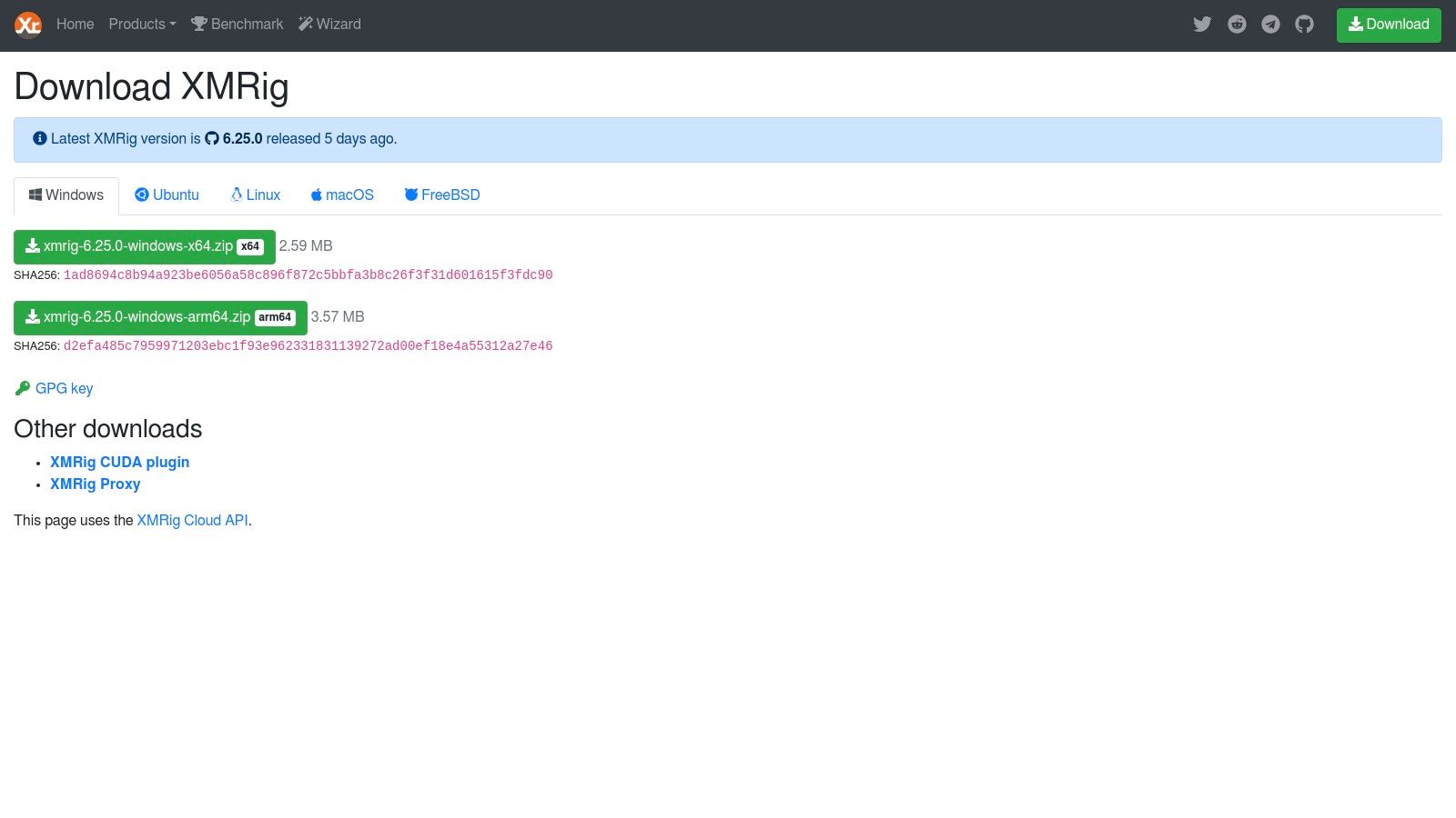 XMRig – Official high-performance CPU miner for RandomX