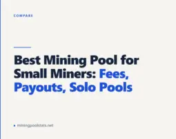 Small home mining setup with an ASIC miner connected to a pool dashboard