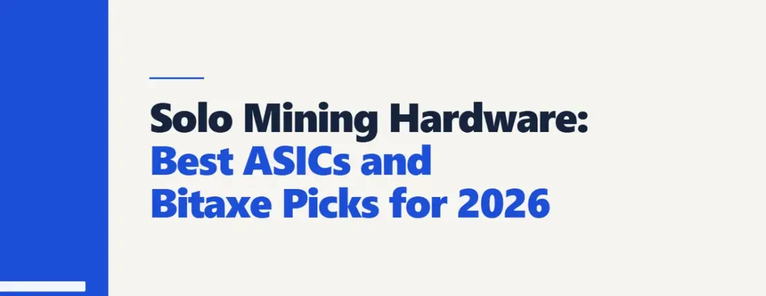 Solo Mining Hardware: Best ASICs and Bitaxe Picks for 2026