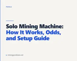 Solo Mining Machine: How It Works, Odds, and Setup Guide
