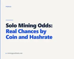 Solo Mining Odds: Formula, Hashrate Table, and Coin Fit